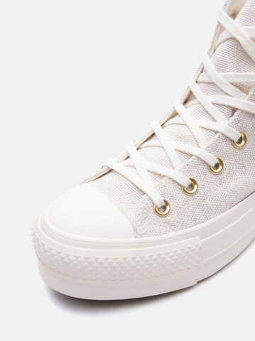 CONVERSE - Sapatilhas altas 'CTAS' em branco