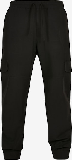 Urban Classics Pantalon cargo en noir, Vue avec produit