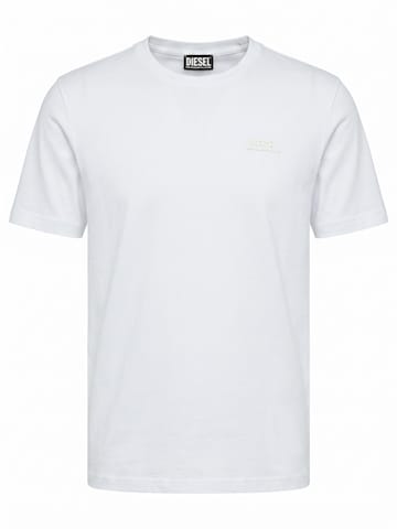 DIESEL Shirt 'T-JUST 250121' in Wit: voorkant