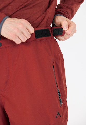 Whistler Regular Sports trousers 'Rossburg' in Red
