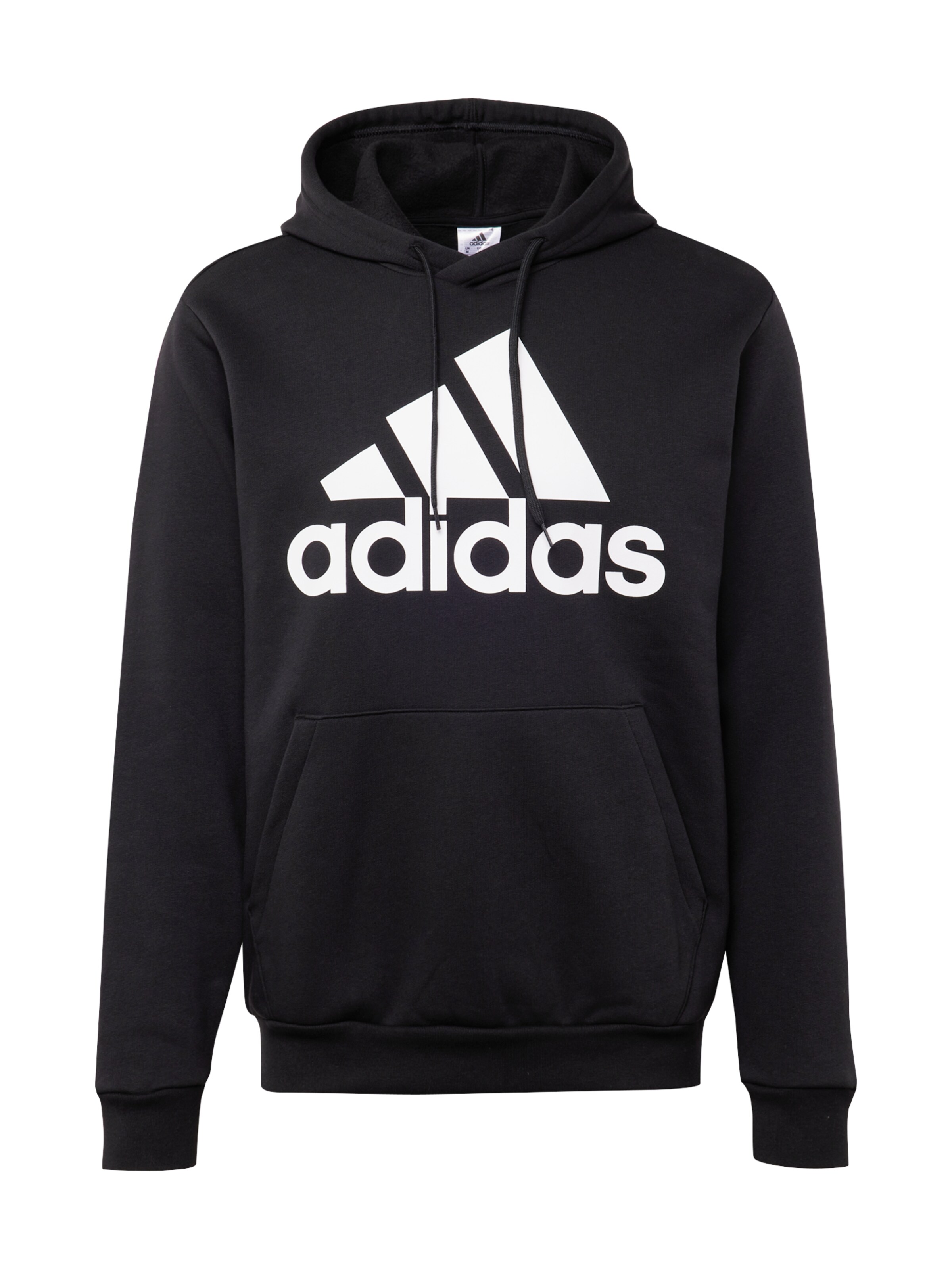 ADIDAS SPORTSWEAR Спортен суитшърт 'Essentials' в черно: отпред
