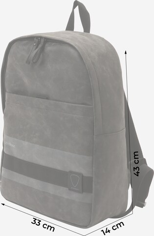 STRELLSON Rucksack 'Finchley' in Grau