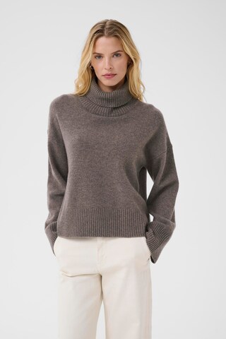 Part Two Sweater 'Corina' in Brown: front