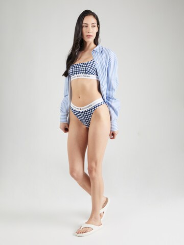 Tommy Hilfiger Underwear Bustier Bikinitop in Blauw