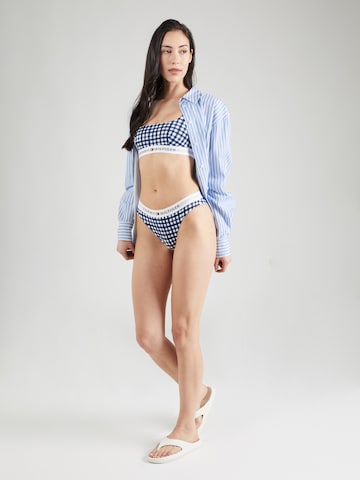 Bustino Top per bikini di Tommy Hilfiger Underwear in blu