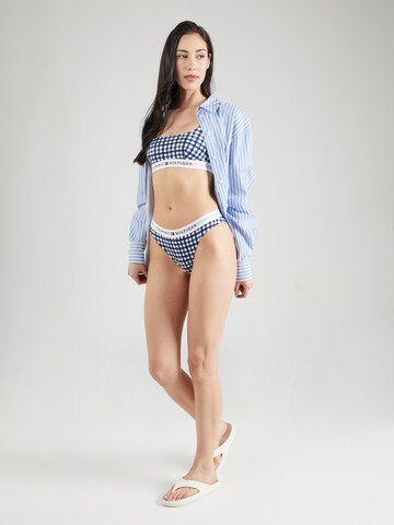 Tommy Hilfiger Underwear Bralette Bikini Top in Blue