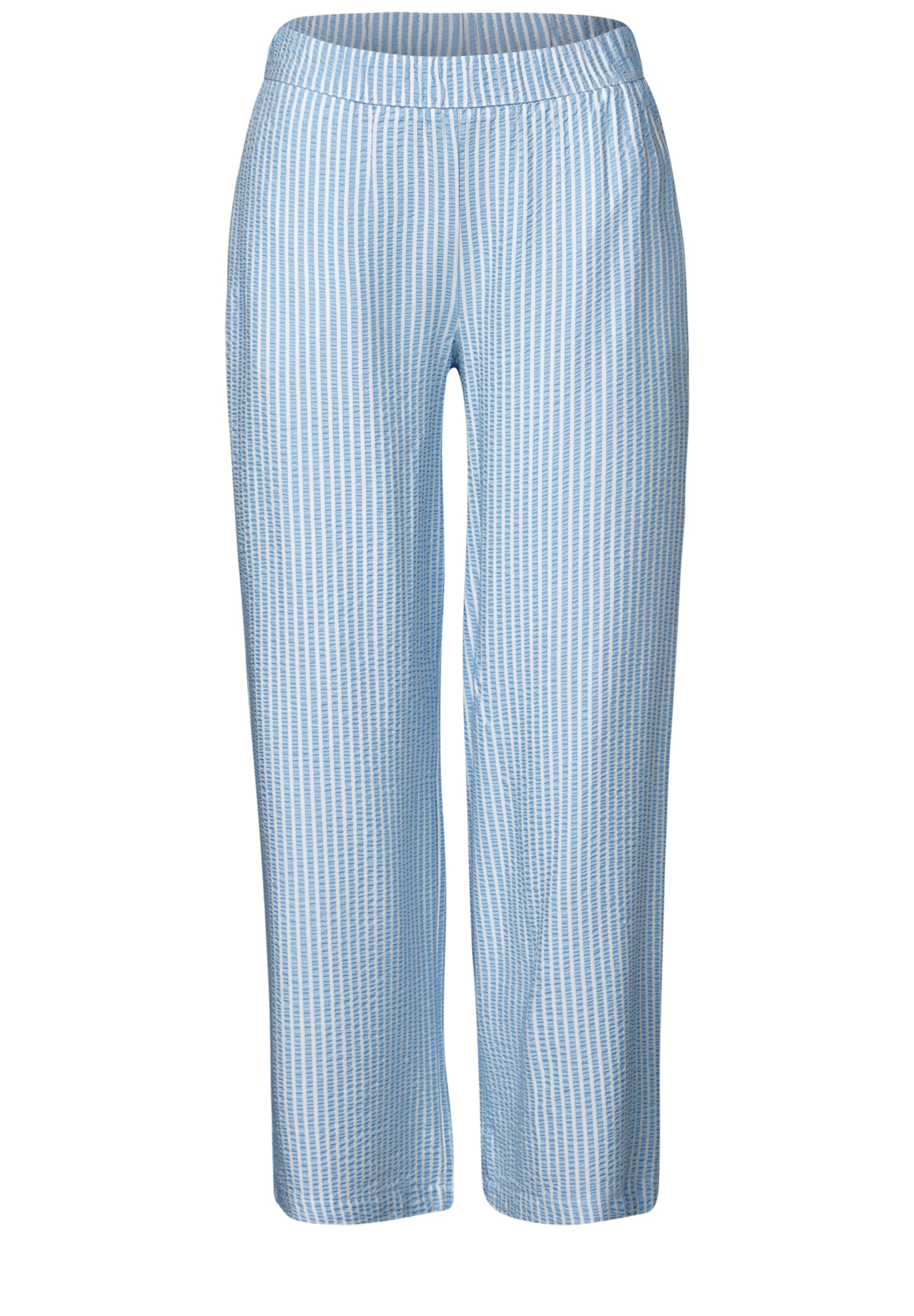 STREET ONE Loose fit Pants in Blue: front