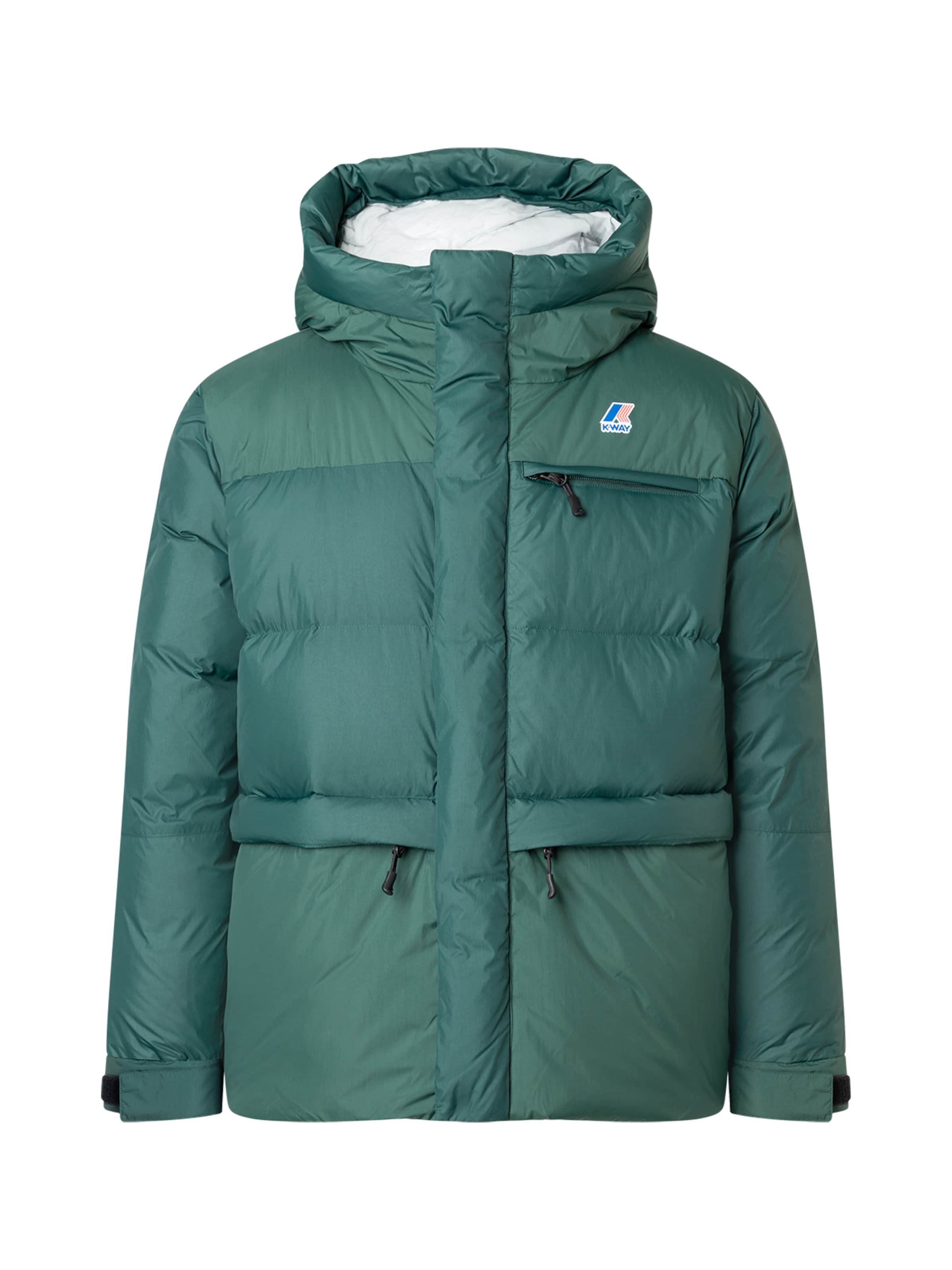 K-Way Weatherproof jacket 'LE VRAI 4.0 AURELE' in Green: front