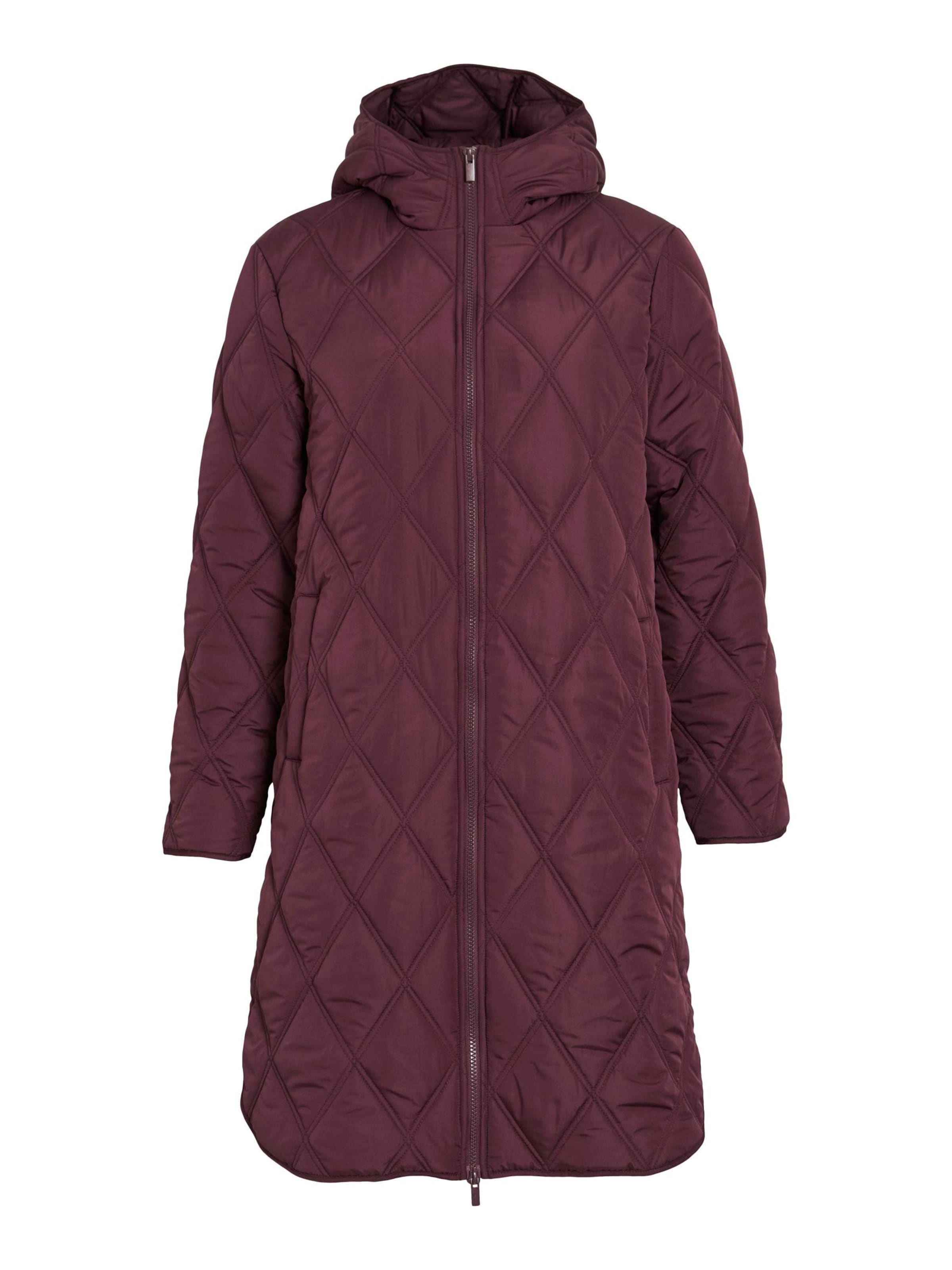 VILA Overgangsfrakke i rød: forside