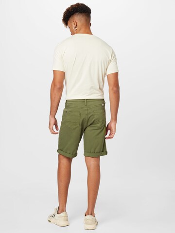 BLEND Regular Панталон в зелено