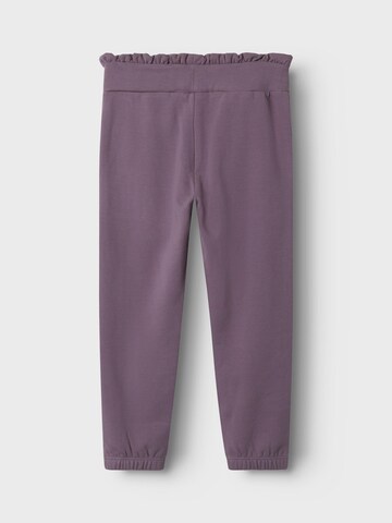 NAME IT Tapered Trousers in Purple