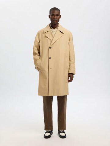 SELECTED Tussenjas in Beige