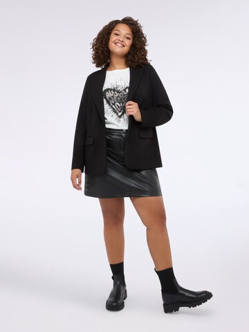 Veste mi-saison Fiorella Rubino en noir
