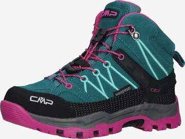 CMP Boots in Blue: front