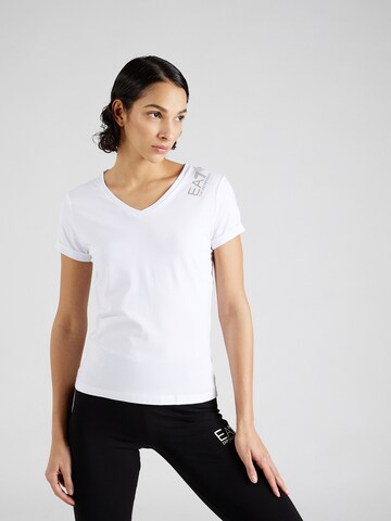 EA7 Emporio Armani T-Shirt in Weiß: Vorderseite