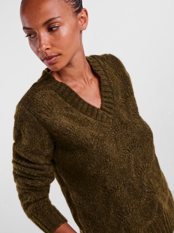 PIECES Sweater 'Bibbi' in Green