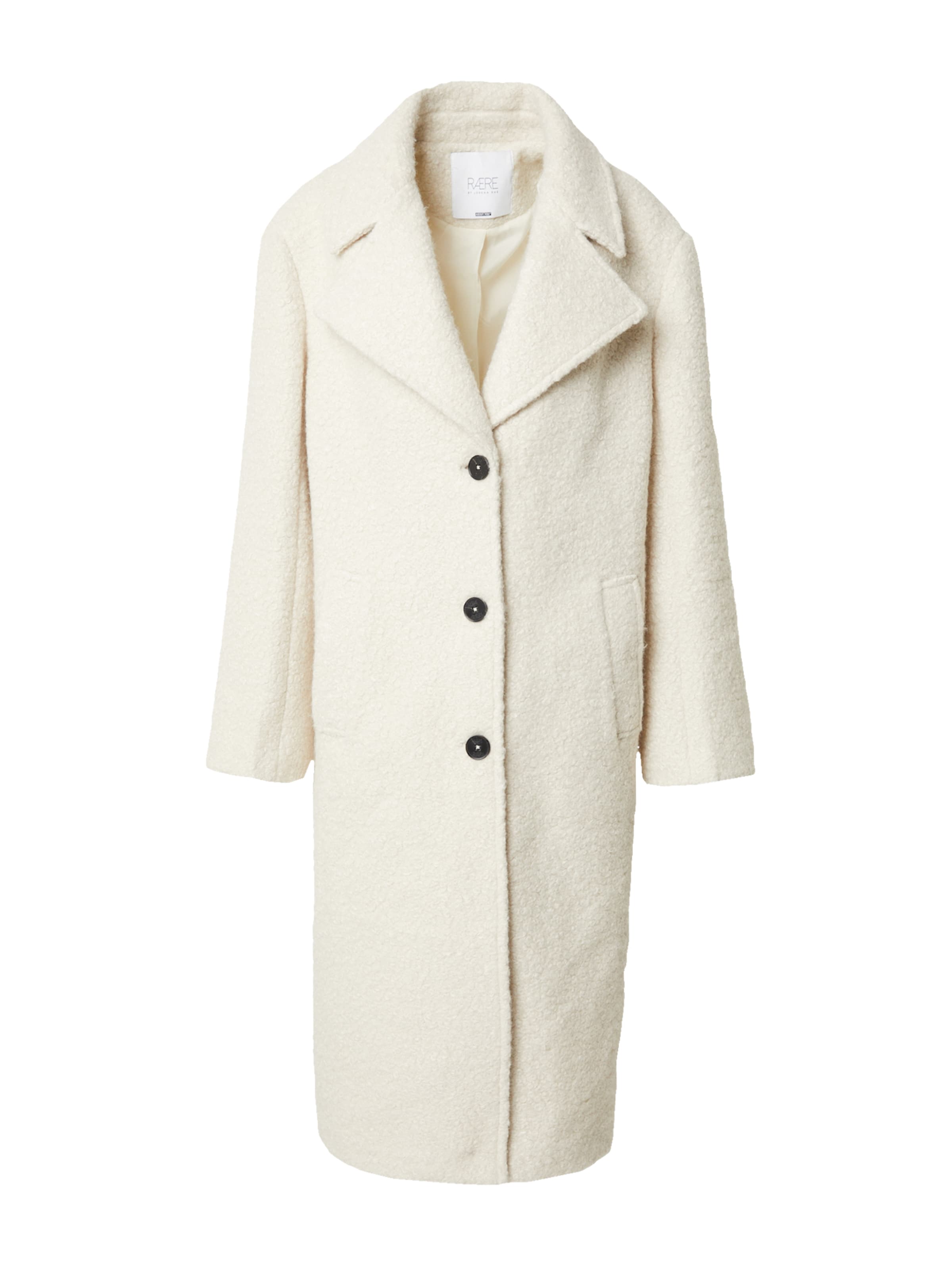 balts RÆRE by Lorena Rae Starpsezonu mētelis 'Emelie': no priekšpuses