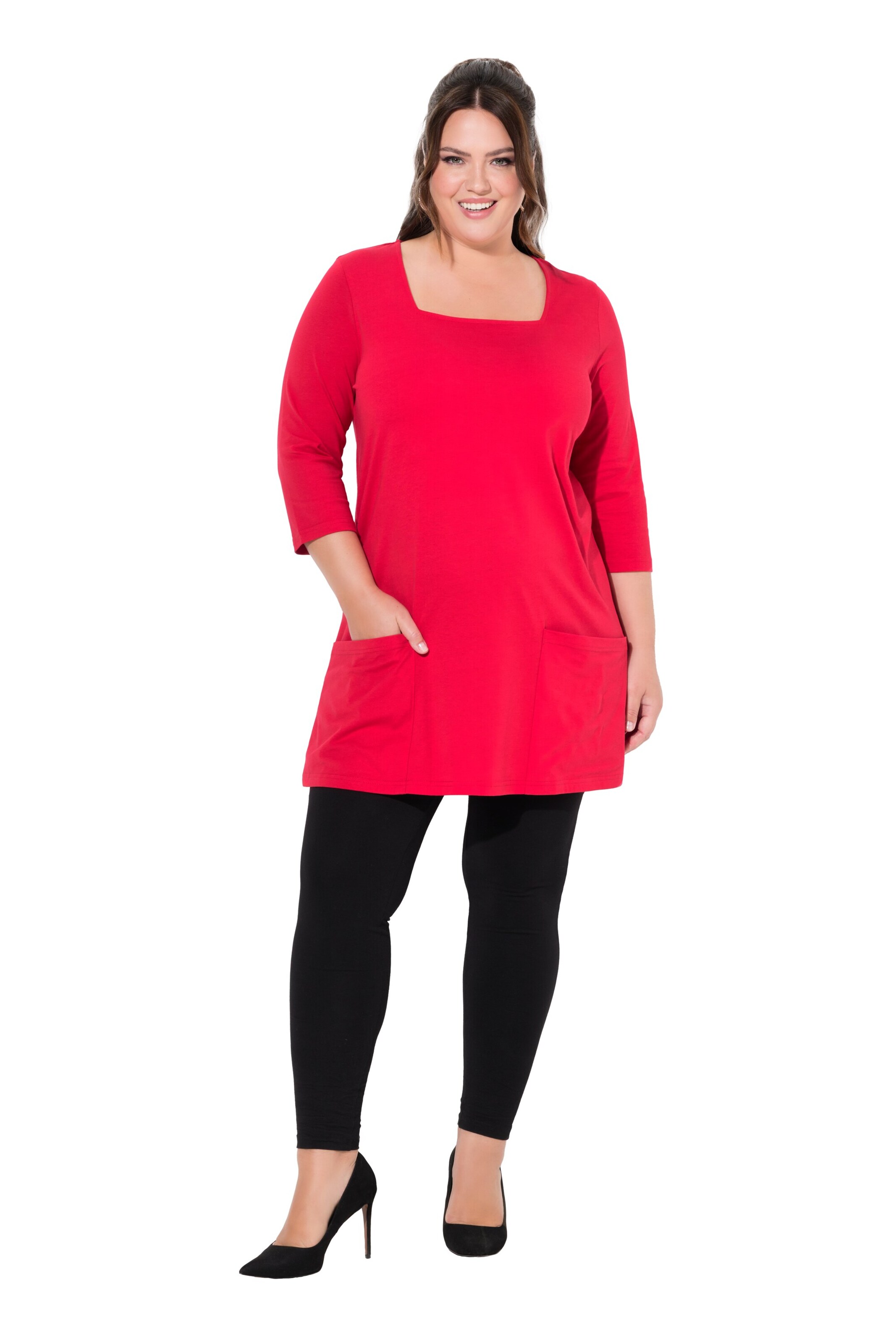 Ulla Popken Shirt in Rood