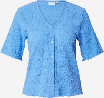 SAINT TROPEZ Blouse 'Dorry' in Blue: front