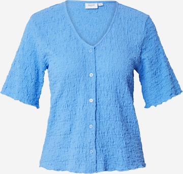 SAINT TROPEZ Blouse 'Dorry' in Blauw: voorkant