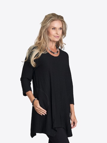 Pont Neuf Tunic 'Maria' in Black: front