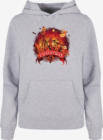 ABSOLUTE CULT Sweatshirt 'The Nightmare Before Christmas - Scary Christmas' in Grau: predná strana