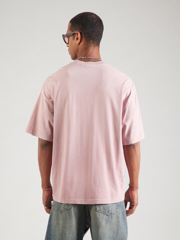 Carhartt WIP Футболка 'Hudson' в Ярко-розовый