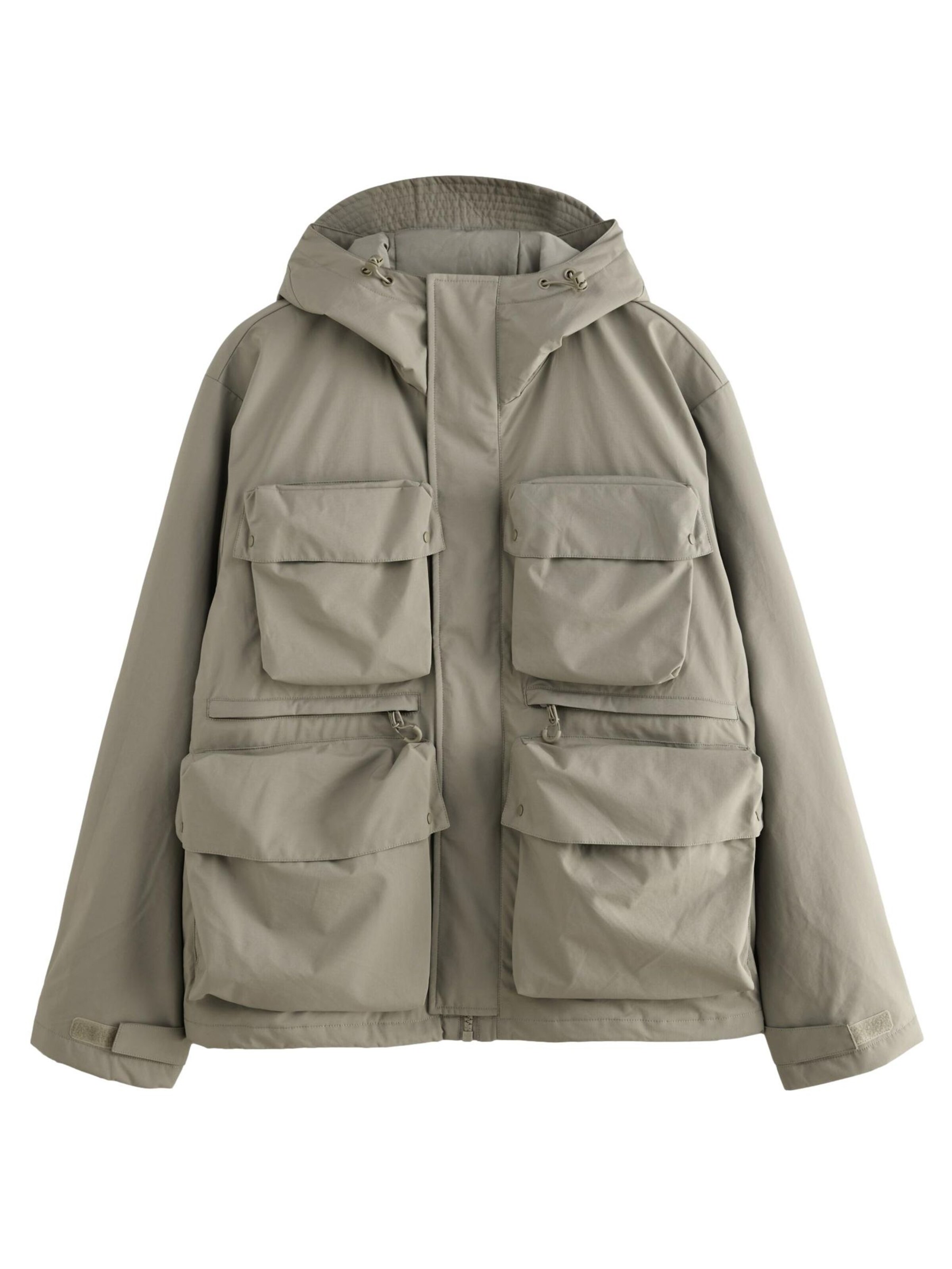 Next Between-seasons parka in Beige: front