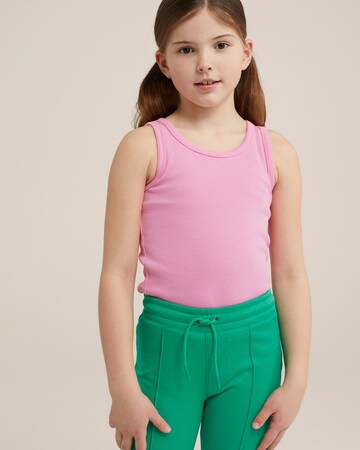 WE Fashion Top in Pink: front