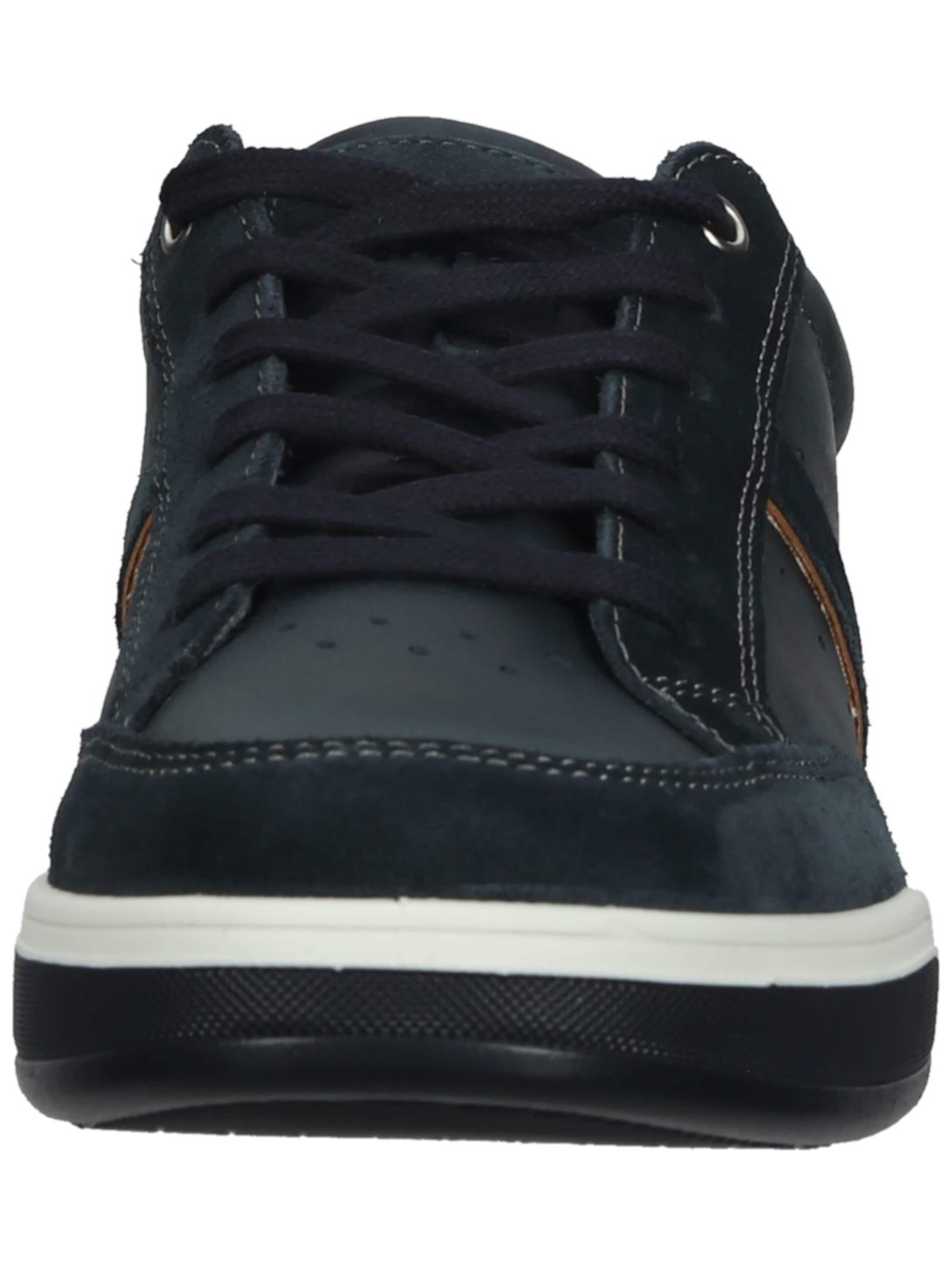 Baskets basses IMAC en bleu