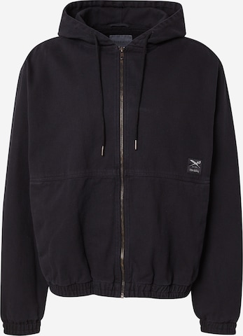 Giacca di mezza stagione 'Nanolo' di Iriedaily in nero: frontale