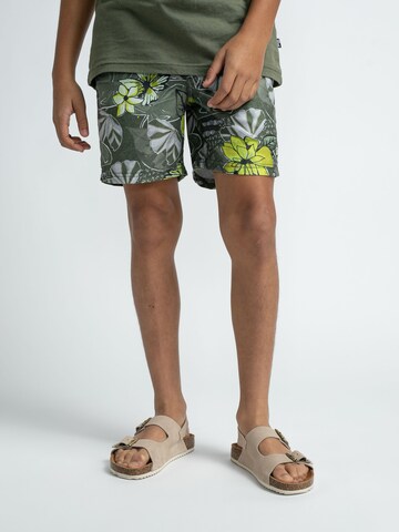 Petrol Industries Swimming shorts in Green: front