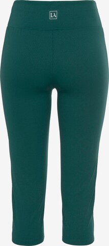 LASCANA ACTIVE Skinny Sporthose in Grün