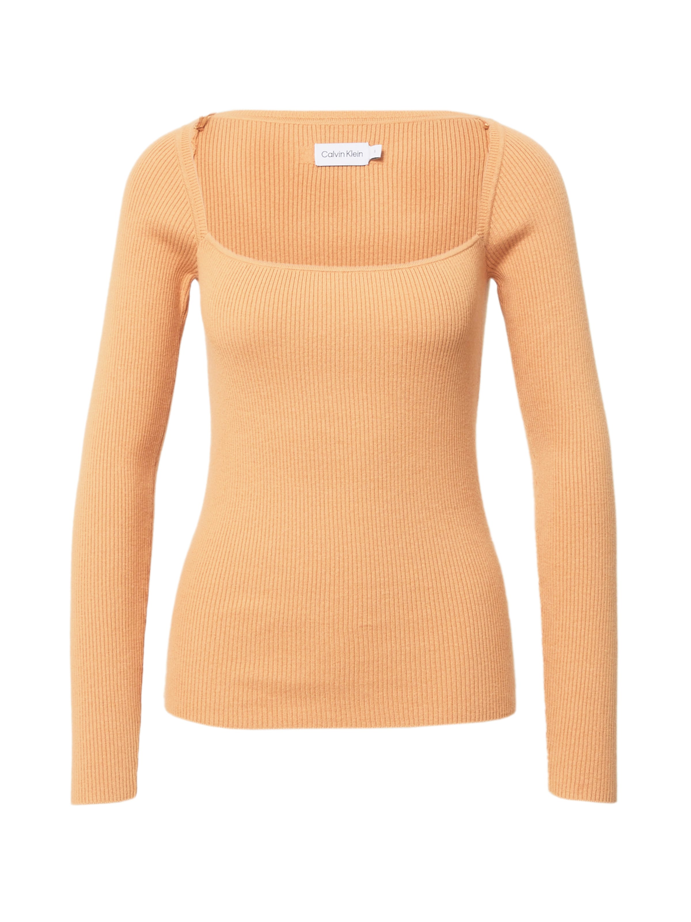 Calvin Klein Tričko - Oranžová: predná strana