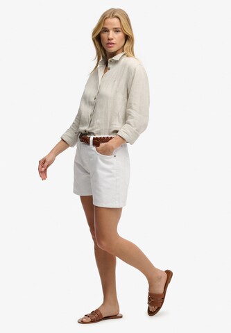 Regular Jean Superdry & Co en blanc