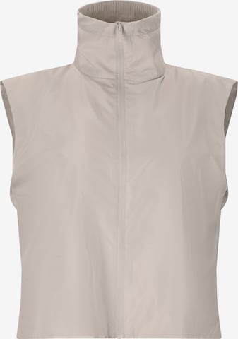 Athlecia Sportbodywarmer 'Aiana' in Grijs: voorkant