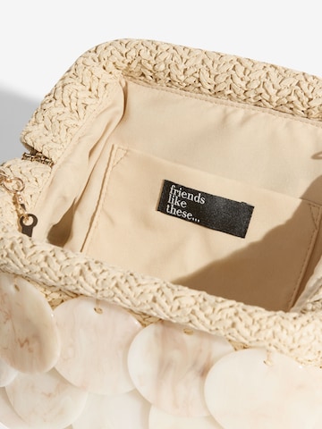 Friends Like These Clutch in Beige
