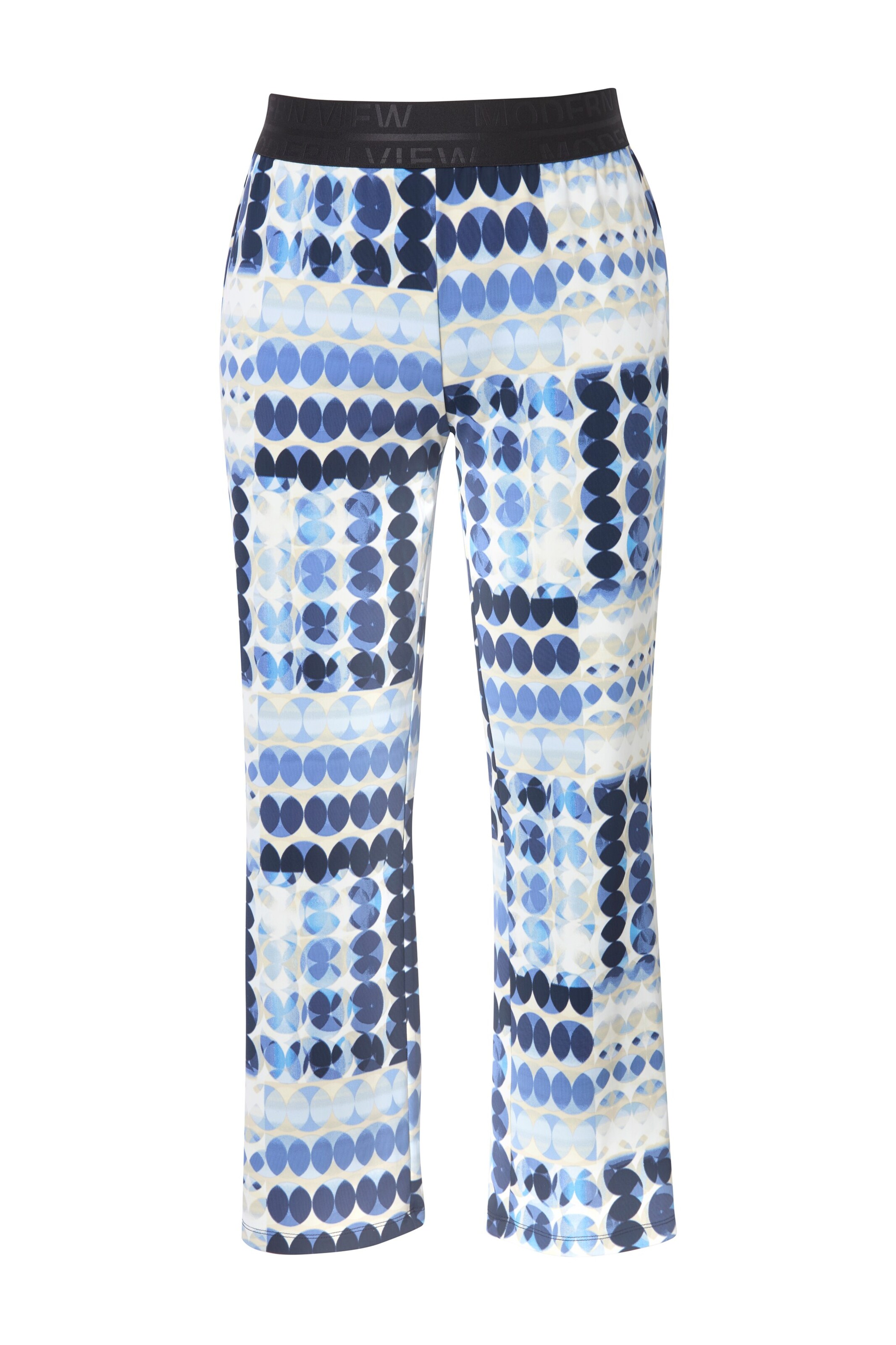 Ulla Popken Regular Hose in Blau: Vorderseite