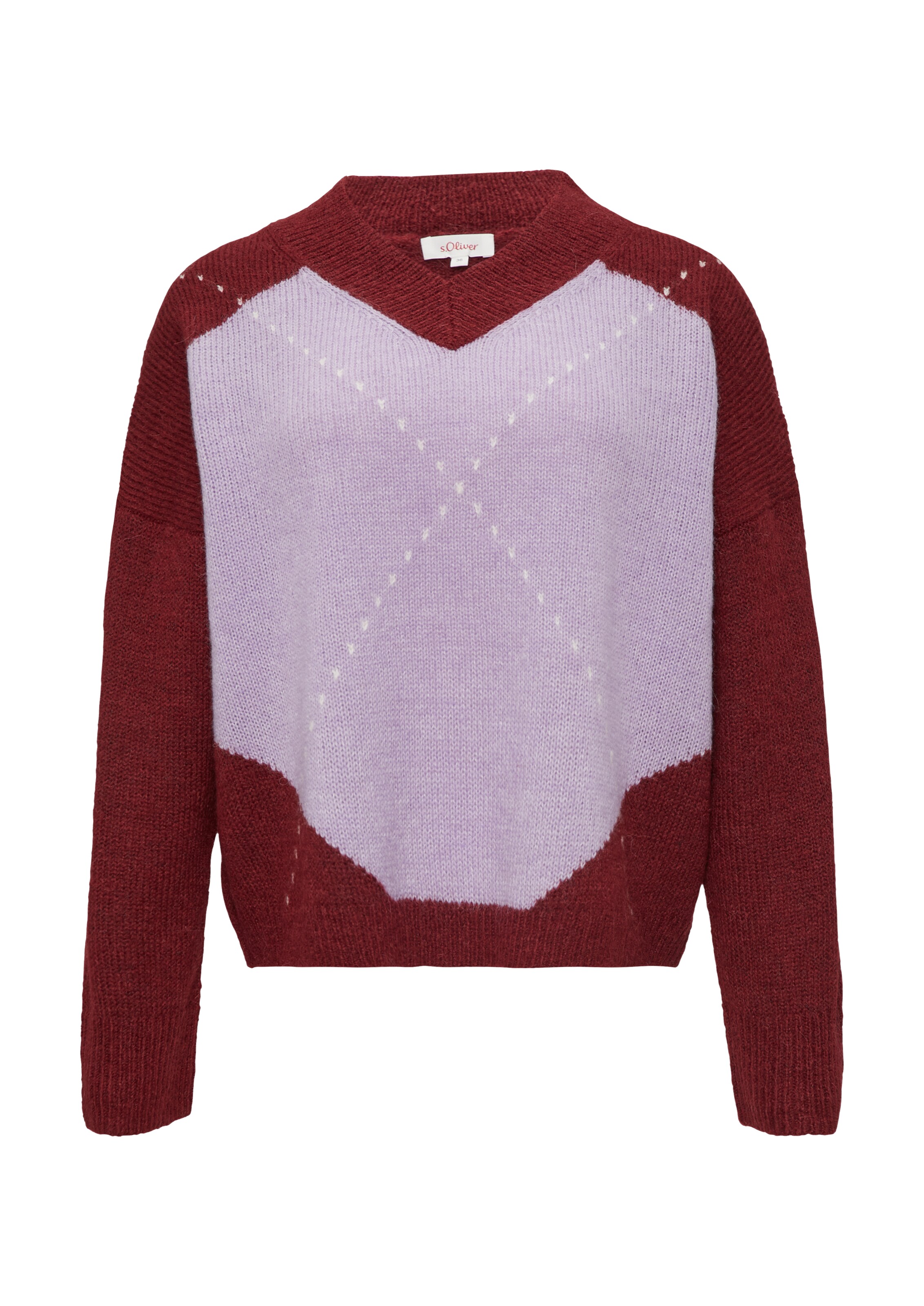 Pull-over s.Oliver en violet : devant