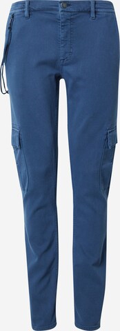 BLEND Slimfit Cargojeans 'Twister' in Blauw: voorkant