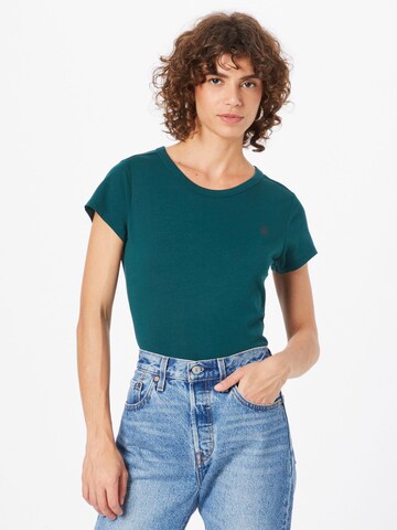 G-Star RAW Shirt 'Eyben' in Groen: voorkant