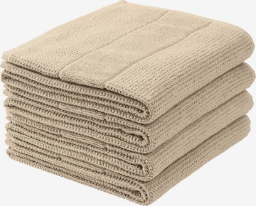 SCHIESSER Handtücher 'Turin' in Beige: Vorderseite