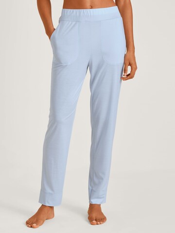 CALIDA Regular Pajama Pants in Blue: front