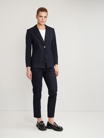 Slimfit Pantaloni per costume tradizionale 'Elena 8670' di W. Wegener in blu: frontale