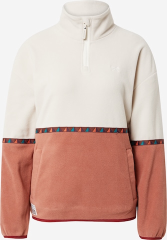 Pull-over 'Holina' Iriedaily en rouge : devant