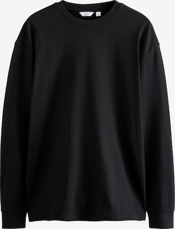 Next Shirt in Black: front