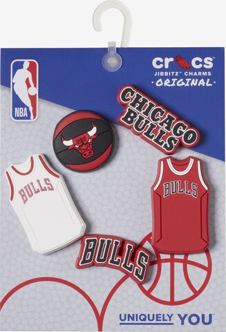Crocs Shoe Accessories 'NBA Chicago Bulls' in Red