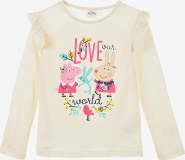 Peppa Pig Shirt in Beige: front