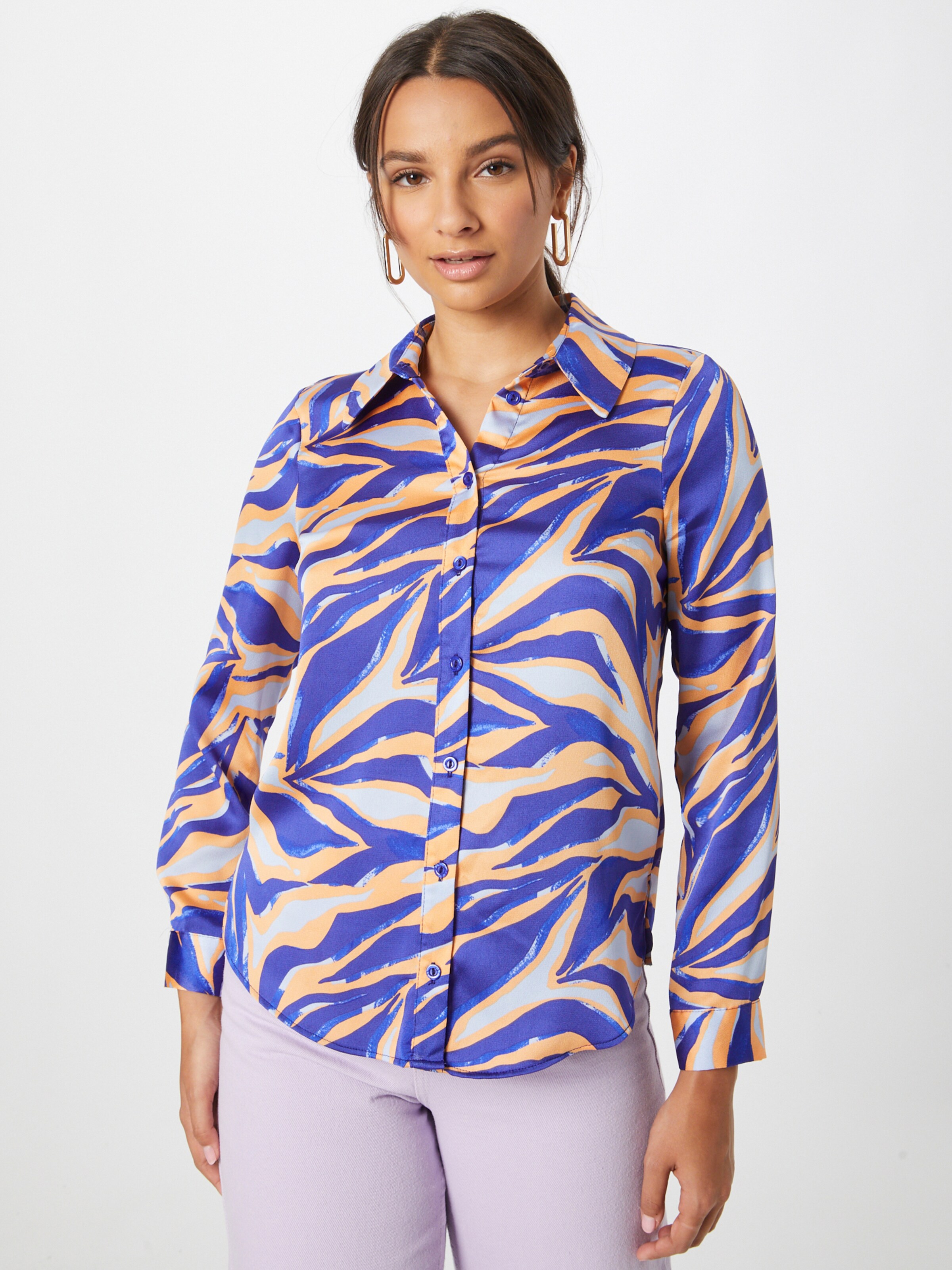 Frauen Große Größen River Island Bluse in Blau - SI44045 Frauen Große Größen River Island Bluse in Blau - SI44045