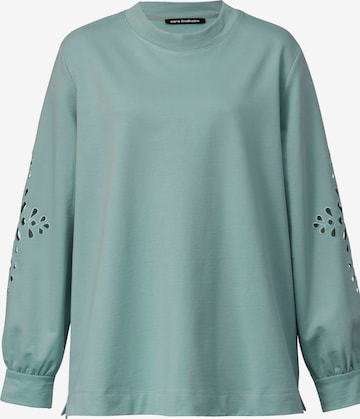 Sara Lindholm Sweatshirt in Green: front